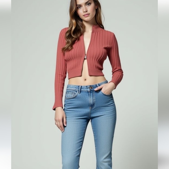 Wild Fable Knitwear Size Small Rust NWT - Picture 1 of 7